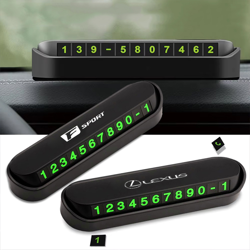 Outdoor Sport Logo - Car Temporary Parking Card Auto Emblem