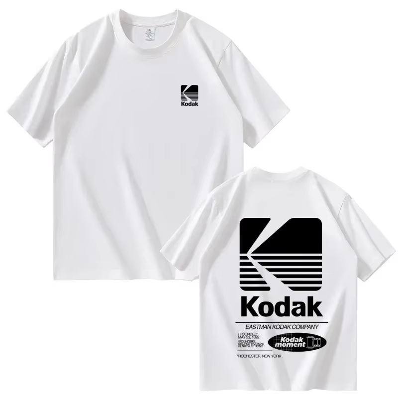 Outdoor Sport Logo - Kodak Brand Pure Cotton T-shirt Unisex