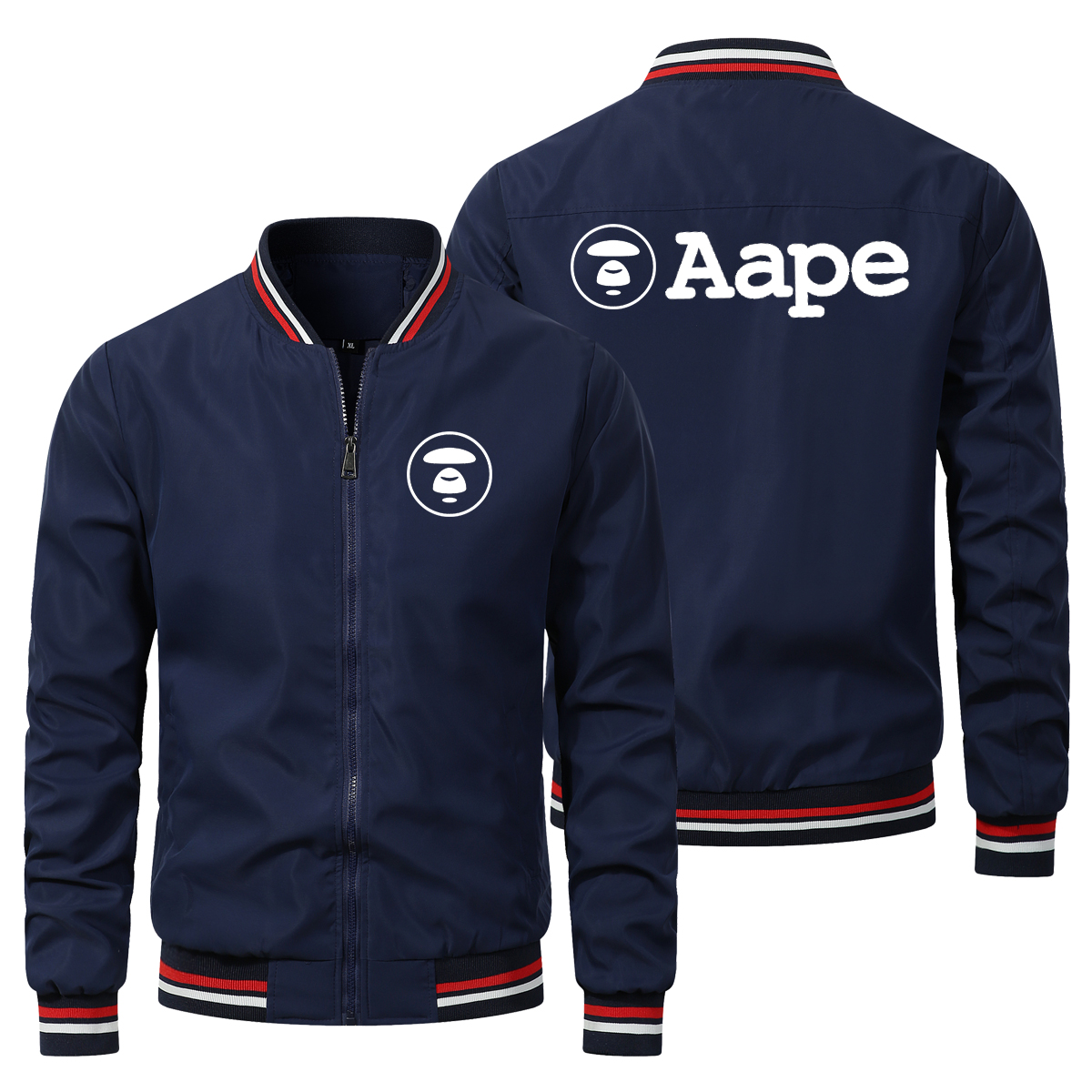 Outdoor Sport Logo - Front & Back Aape Logo Mens