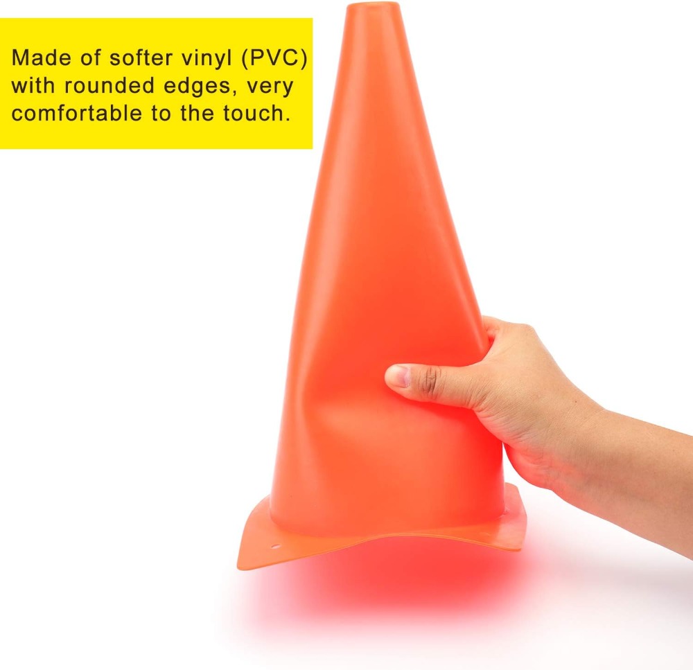 12 Inch Traffic Training Cones - Outdoor Sport Festival review and price
