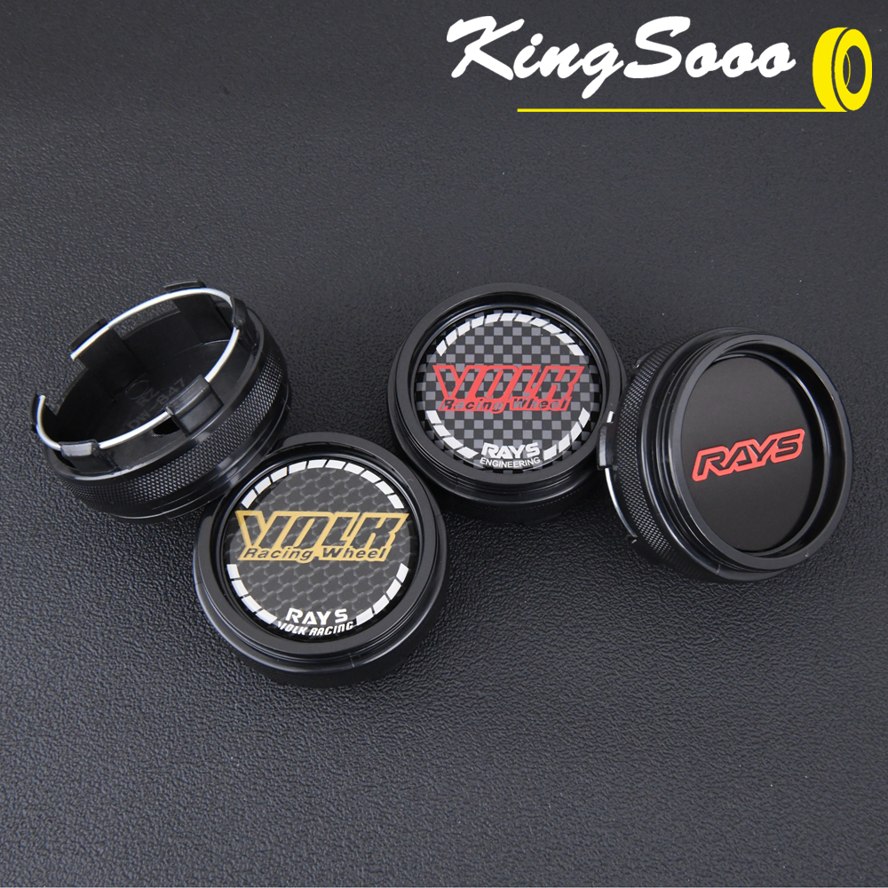 4PCS JDM Sport Rim Cap Clip 62 - Outdoor Sport Logo review and price