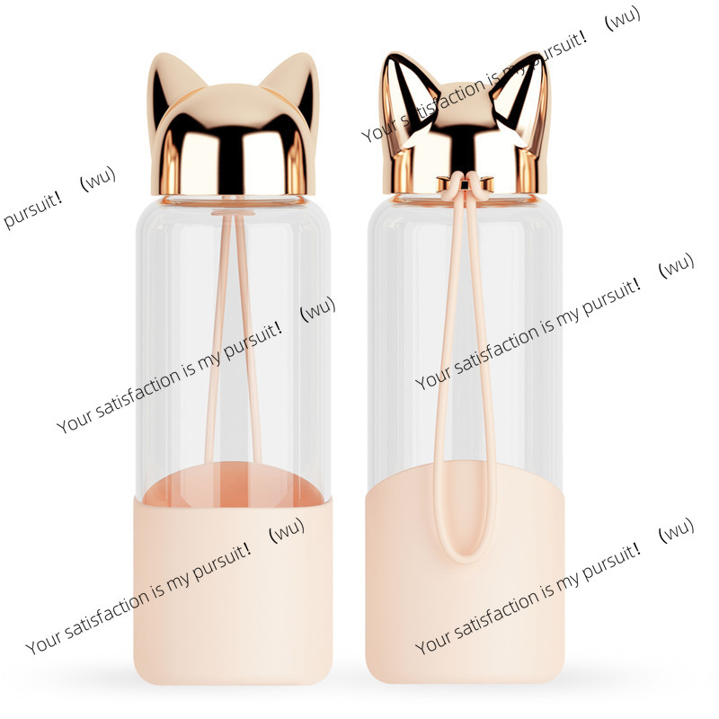 350ML Portable Transparent  Gl - Outdoor Sport Glass Water Bottle review and price