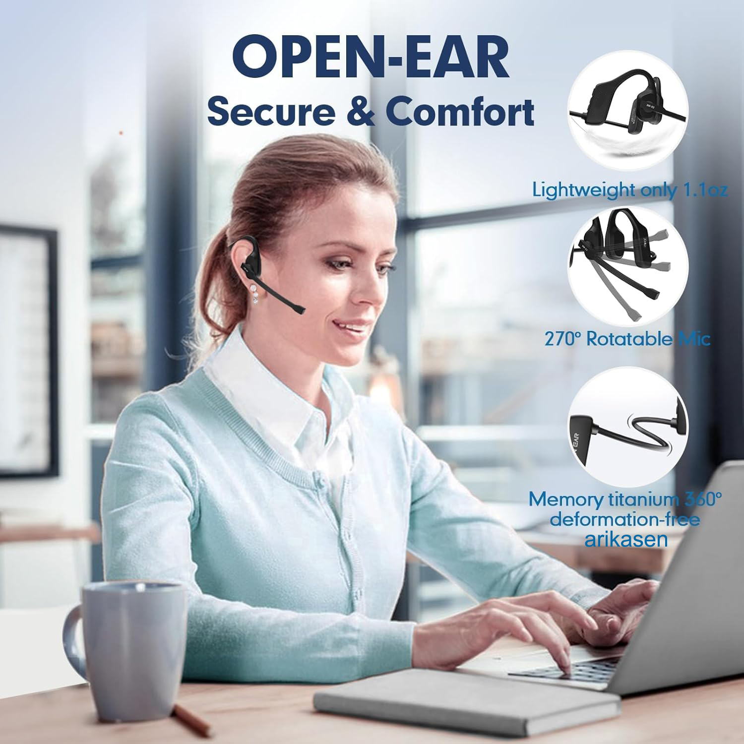 Open Ear Headphones with Mic,  - Outdoor Sport Centre review and price