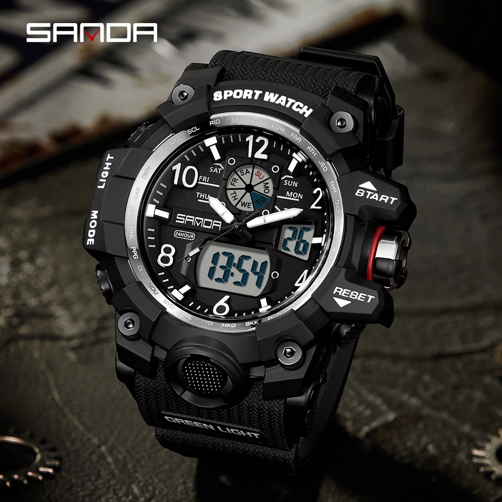 SANDA 30169 Top Sports Men's W - Outdoor Sport Smart Watch review and price