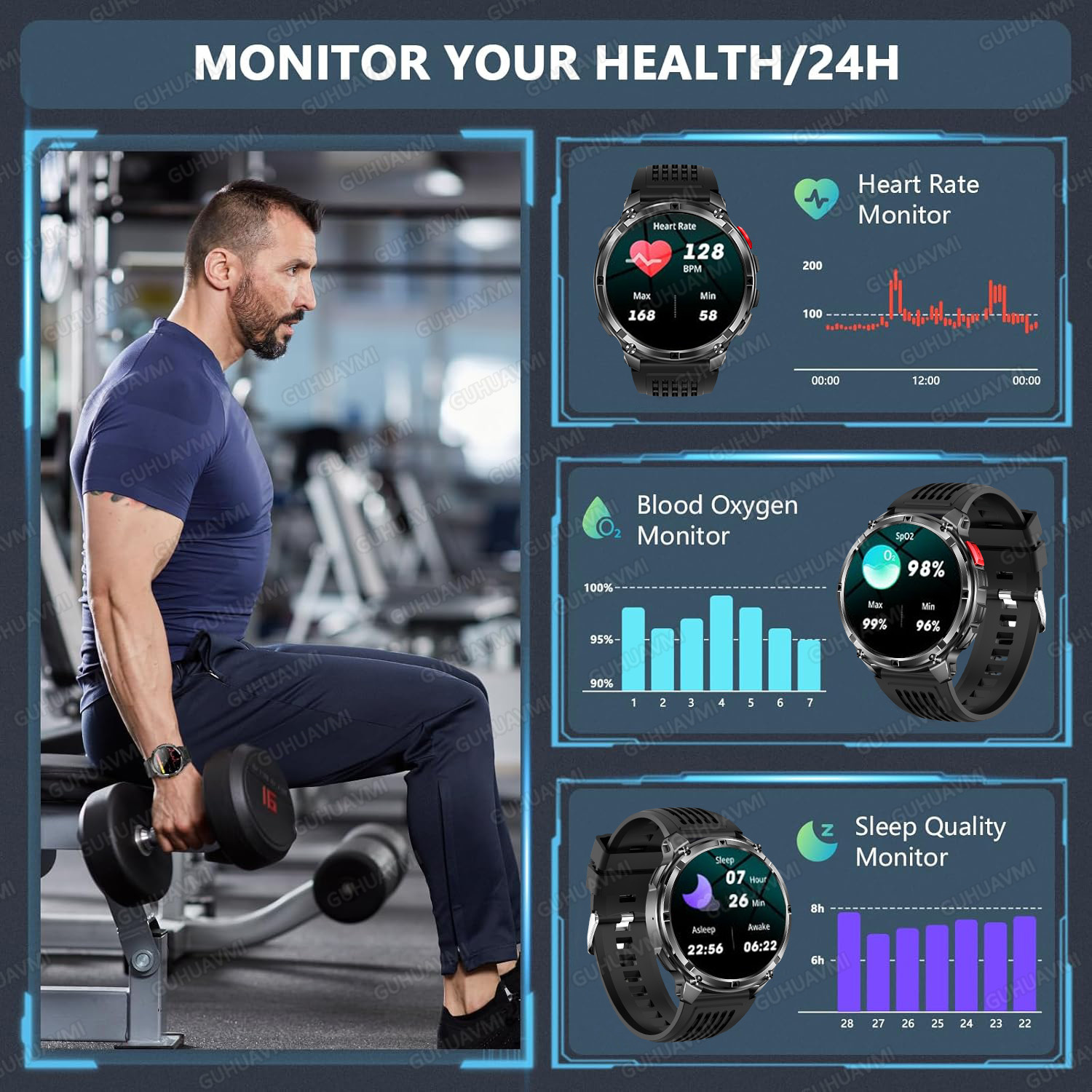2026 New T-Rex3 Pro 1100mAh Ba - Outdoor Sport Smart Watch review and price