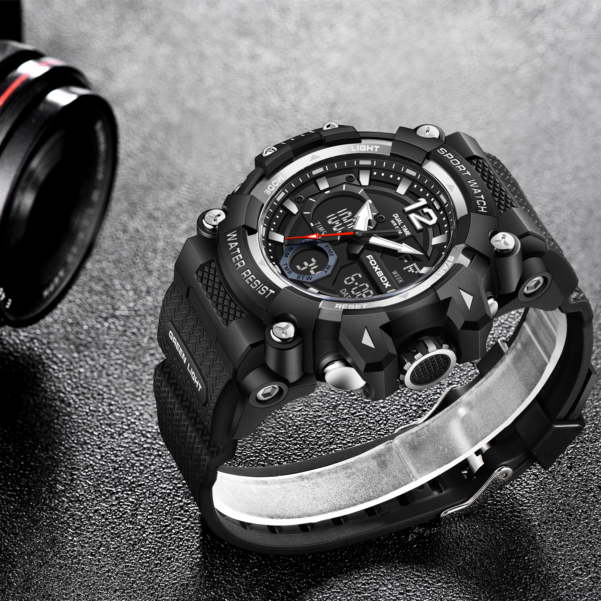 FOXBOX Fashion Luxury Men's Wr - Outdoor Sport Smart Watch review and price