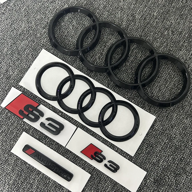 AUDI S3 2010-2020 4Ring logo A - Outdoor Sport Logo review and price