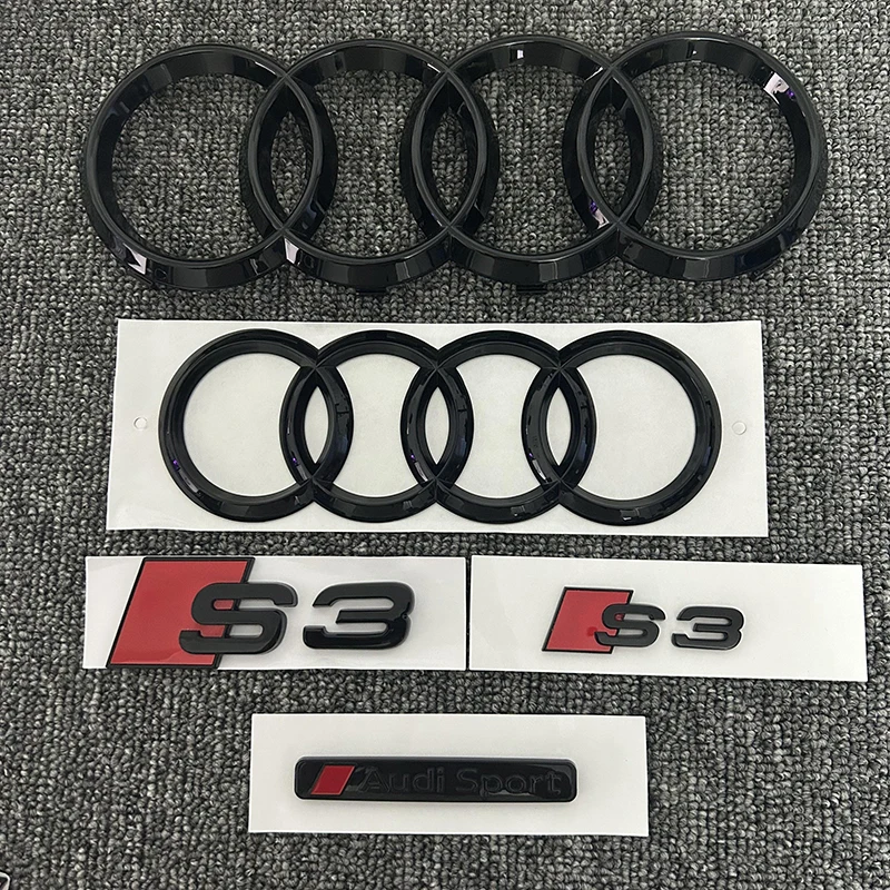 AUDI S3 2010-2020 4Ring logo A - Outdoor Sport Logo review and price