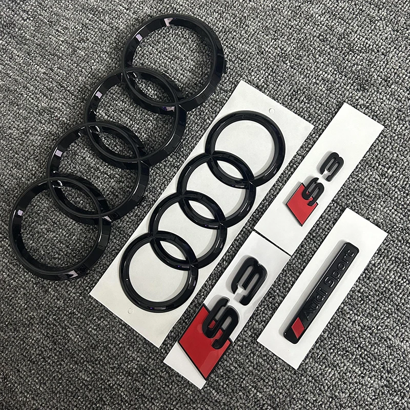 AUDI S3 2010-2020 4Ring logo A - Outdoor Sport Logo review and price