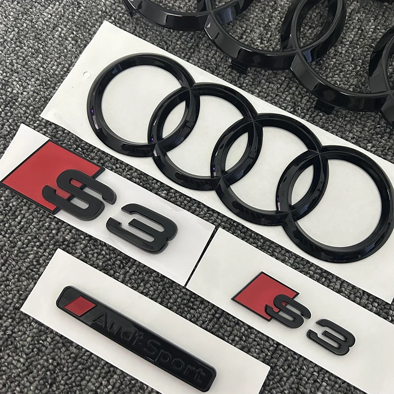 AUDI S3 2010-2020 4Ring logo A - Outdoor Sport Logo review and price